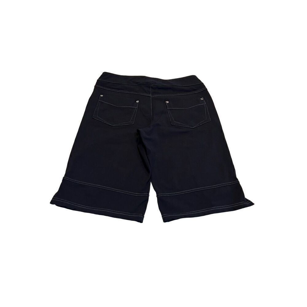 Athleta Pull On Knit Walking Shorts Size Small Dark Grey